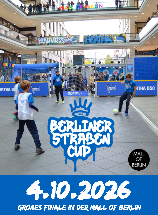 Berliner Straßen Cup feiert Finale in der Mall of Berlin, Zeuthen Berliner Straßen Cup feiert Finale in der Mall of Berlin, Zeuthen